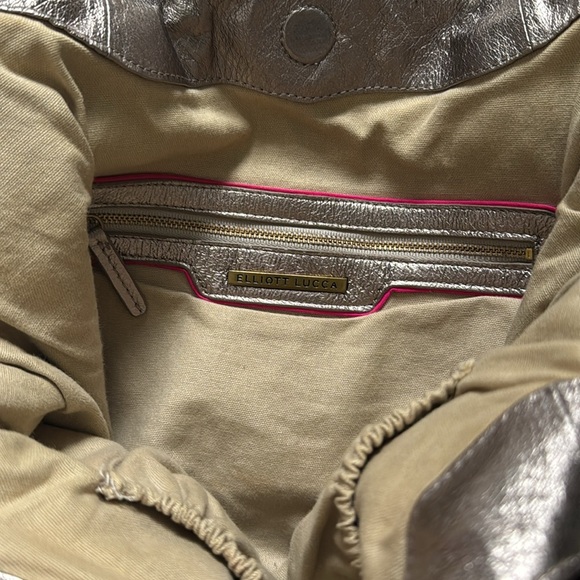 Elliott Lucca Metallic Gold Tote - Picture 5 of 7